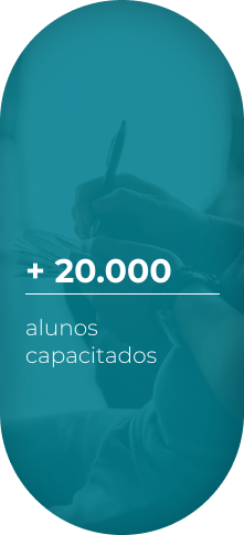 Banner Mais de 20 mil alunos capacitados