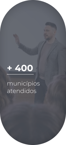 Banner mais de 400 municípios atendidos