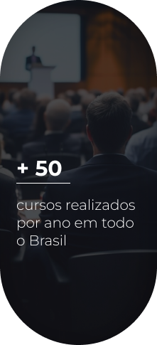 Banner mais de 50 cursos realizados anualmente